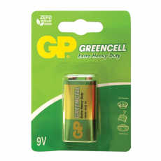 Batéria 9V GP GREENCELL 1604G 6F22