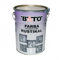 Farba polyvinylová, grafit RUSTICAL 6,3kg (5L)