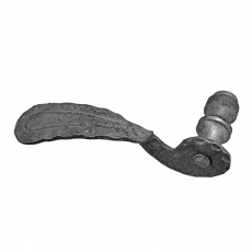 Kľučka ľavá L142, D19mm, Zn