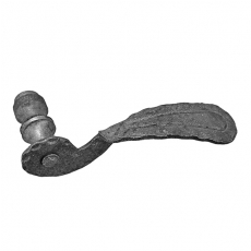Kľučka pravá L142, D19mm, Zn