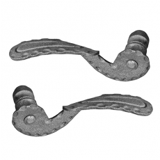 Kľučka L142, D19mm, Zn