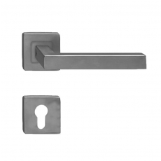 Kľučka so štítkom - pár, AISI 304, K320