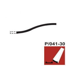 Časť lomeného oblúka P/041-30x8, P300, L2900mm