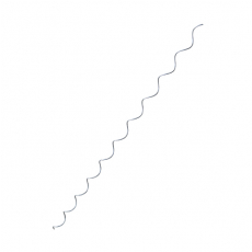 Gabiónová montážna špirála D4mm, L1100mm, ST50mm