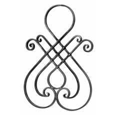 Ornament h575, b400, 16x8mm