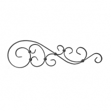 Ornament h230, b770, 12x6mm