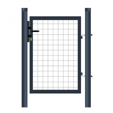 Bránka 1kr. Eco ZnPVC 1000x1500mm antracit