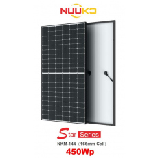 Fotovoltický panel NUUKO 450Wp s čiernym rámom