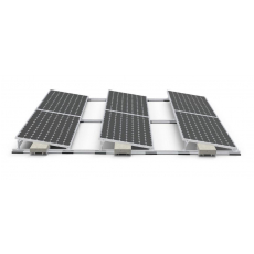 Set pre rovnú strechu 2x2  vých./záp. - PRO S 10°