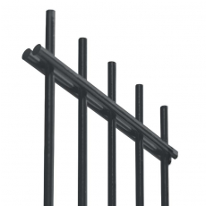 Zváraný plotový panel N2D 2500x830mm D6/5/6mm antracit