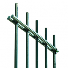 Zváraný plotový panel N2D 2500x830mm D6/5/6mm zelená