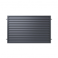 Plotové pole Oceľové IMPERIAL 2000x1200mm Antracit