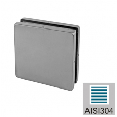 Držiak skla stredový AISI 304, 106x106x31mm