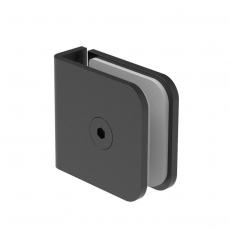 Zasklenie pevne - držiak skla, AISI 304, BLACK