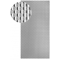 Dizajnový 3D plech, t1,2mm - Zn