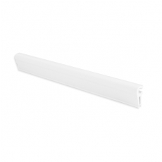 Príchytka na tieniaci pás PP biela 190mm