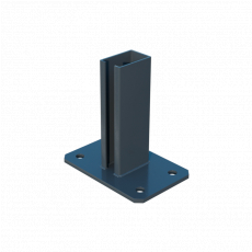 Pätka stĺpika ZnPVC 40x60mm antracit
