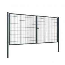 Brána 2kr. 2D BOX ZnPVC 4000x1700mm RAL7016 antracit