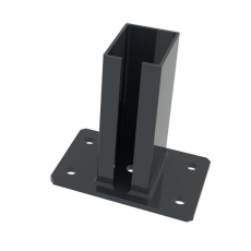 Pätka stĺpika ZnPVC 60x80mm antracit