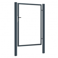 Rám pre jednokrídlovú bránku 1000x1800mm oceľový so stĺpikmi