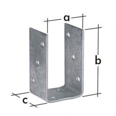 Pätka stĺpika 121x120x60mm