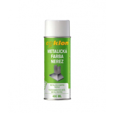 Metalická farba NEREZ 400 ml