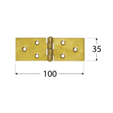 Záves stavebný 100mm