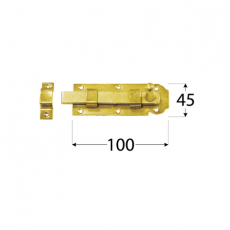 Zástrč jednoduchá 100x45x1,0mm