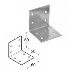 Uholník 60x60x60mm