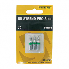 Bit STREND PRO, POZI 02, balenie 3 ks