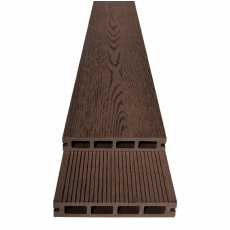 WPC podlahová doska 150x25x4000mm vzor dreva orech