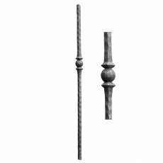 Tyč kovaná-stĺpik h1200, b57mm, P/111-25