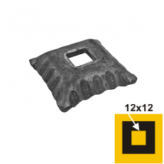 Rozeta 48x48, 13x13, h13mm