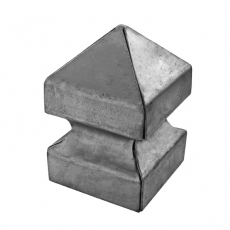 Krytka na stĺpik 100x100, h136, t1,7mm