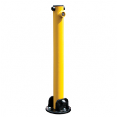 Parkovacia zábrana - stĺp, žltý d60x650mm