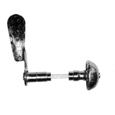 Kľučka s otočnou/pevnou guľou L145, d17,5mm, Zn