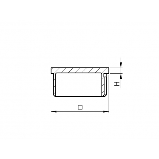Záslepka madla pre nerezové zábradlie - detail 2 - detail 2