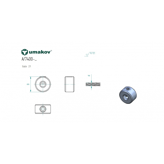 Nerezový napínák lankovej výplne zábradlia - detail 2 - detail 2