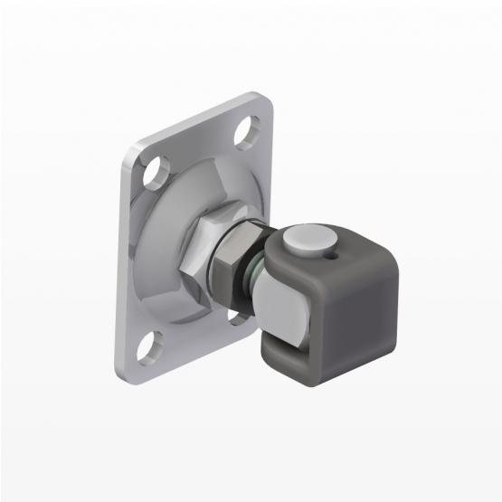 Záves nastaviteľný s kotviacou prírubou - detail 1 - detail 1