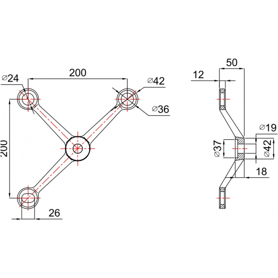 Zasklenie - spider 03 - detail 2 - detail 2