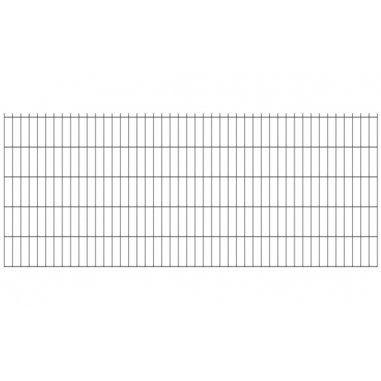 Zváraný plotový panel N2D 2500x1030mm D5/4/5mm antracit - detail 2 - detail 2