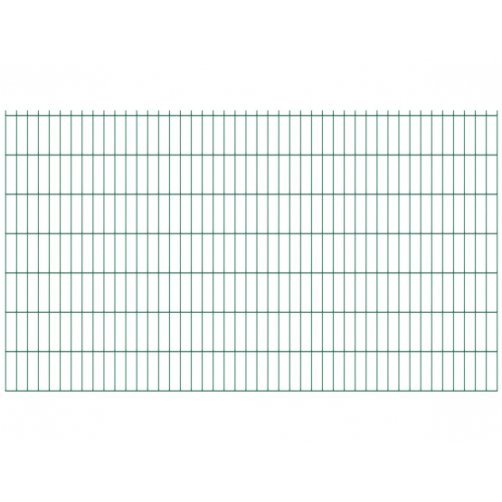 Zváraný plotový panel N2D 2500x1430mm D5/4/5mm zelená - detail 1 - detail 1