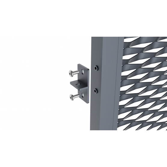 Plotové pole hliníkové 2000x1200mm ťahokov antr. - detail 1 - detail 1