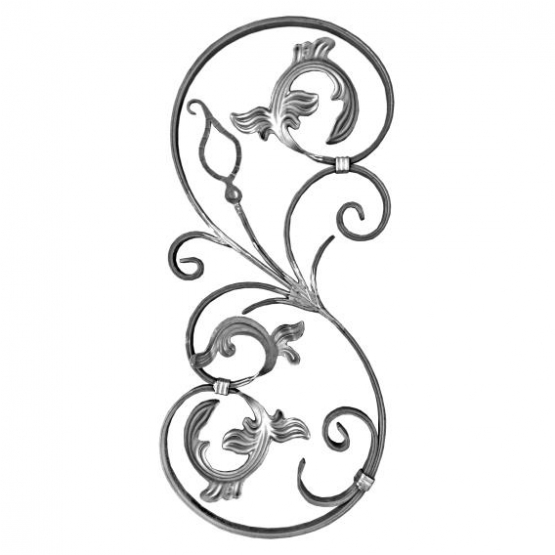 Ornament pravý 740x320, 16x8mm - detail 1 - detail 1