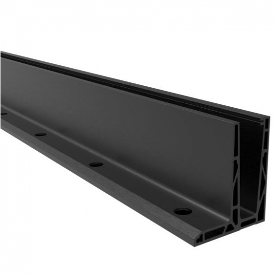 Celosklenené zábradlie-profil dutý-vrchné kotvenie - detail 1 - detail 1