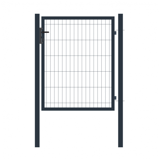 Bránka 1kr. SQUARE ZnPVC 1000x1200mm antracit - detail 1 - detail 1