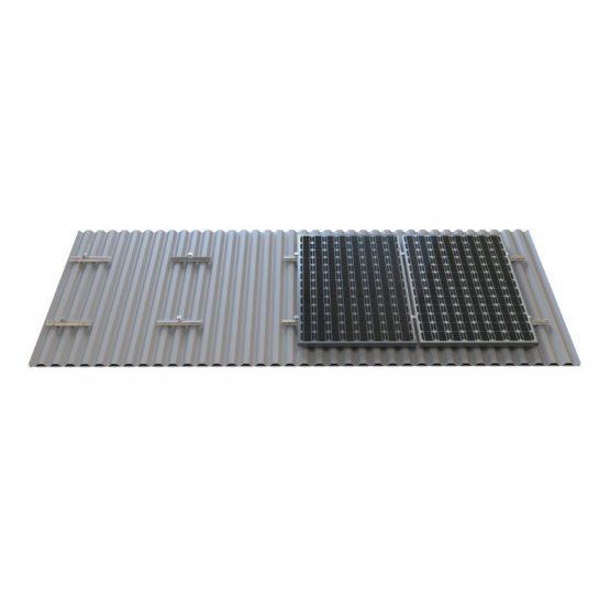 Lišta montážna hliníková 26mm pre trapez. plech - detail 3 - detail 3