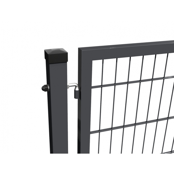 Brána 2kr. 2D BOX ZnPVC 4000x1500mm RAL7016 antracit - detail 2 - detail 2