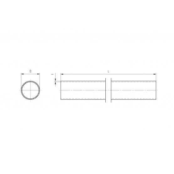 Trubka švová - detail 1 - detail 1