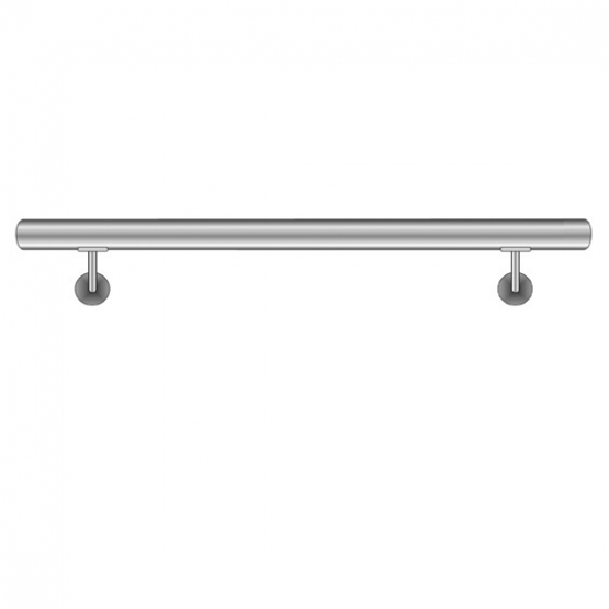 Madlo AISI304, D42,4/L1500mm lesk - detail 2 - detail 2